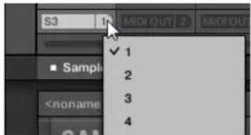 NATIVE INSTRUMENTS Maschine Studio - Configurer les sorties MIDI des sounds en affichage mix - 6