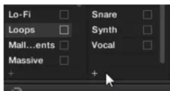 NATIVE INSTRUMENTS Maschine Studio - Créer de nouveaux tags - 1