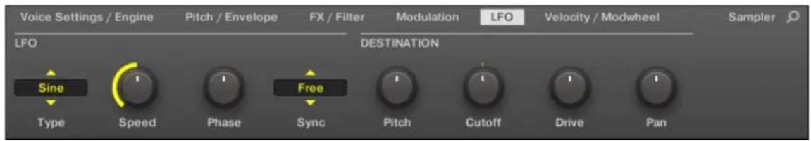 NATIVE INSTRUMENTS Maschine Studio - Page 5: LFO - 2