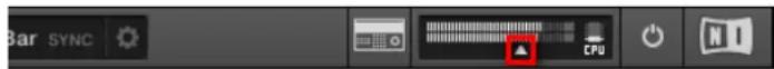 NATIVE INSTRUMENTS Maschine Studio - Raccourcis pour le volume dans la section master - 4
