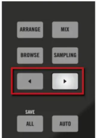 NATIVE INSTRUMENTS Maschine Studio - Naviguer au sein des channel properties, plug-ins et parameter pages depuis le contrôleur - 2