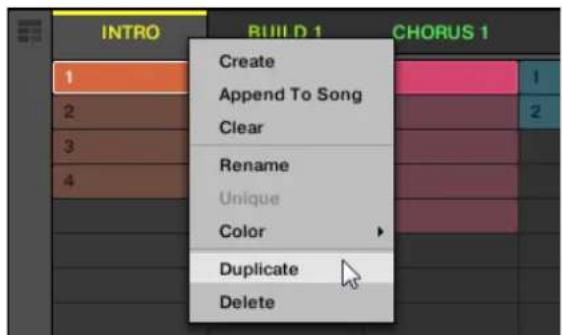 NATIVE INSTRUMENTS Maschine Studio - Dupliquer une scène dans le logiciel - 1