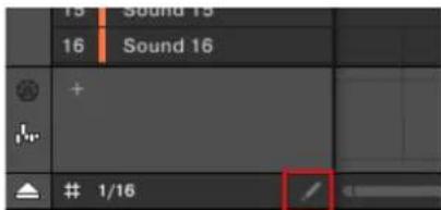 NATIVE INSTRUMENTS Maschine Studio - Sélectionner des events/notes - 1