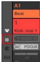 NATIVE INSTRUMENTS Maschine Studio - Configurer les entrées externes des sounds en affichage mix - 3