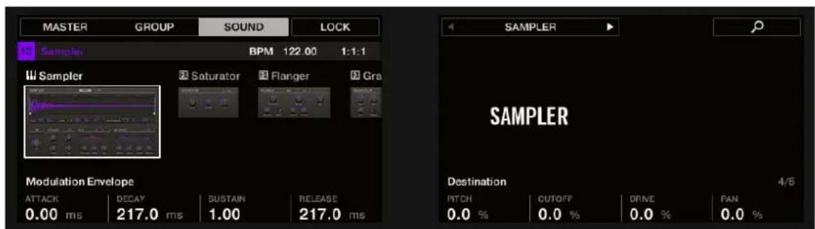 NATIVE INSTRUMENTS Maschine Studio - Page 4: modulation - 1