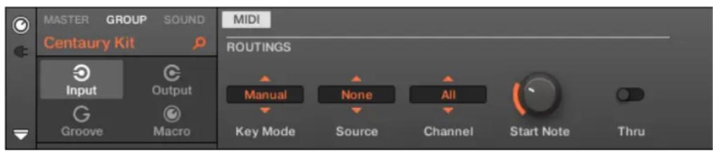 NATIVE INSTRUMENTS Maschine Studio - Décclencher des Sounds à l'aide de notes MIDI - 3