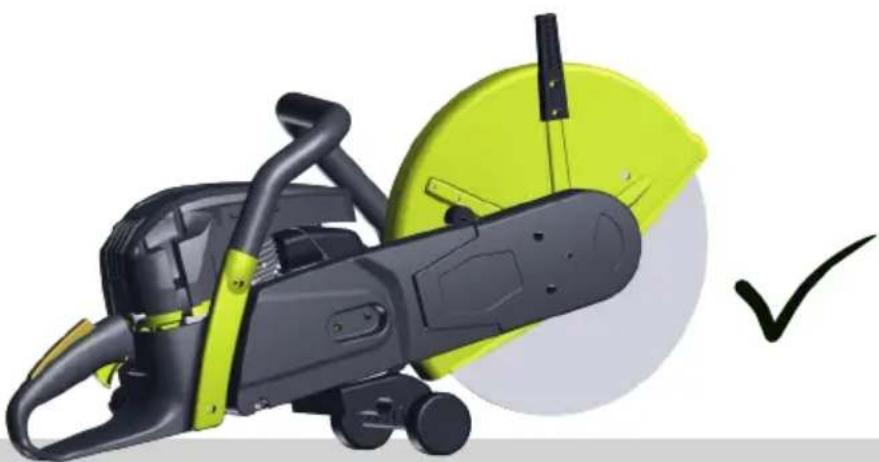 Güde GBTS 350 - Inbetriebnahme - 64