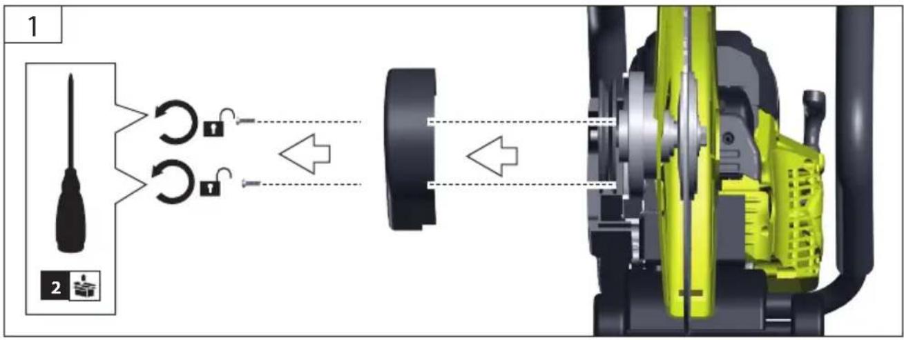 Güde GBTS 350 - Inbetriebnahme - 31