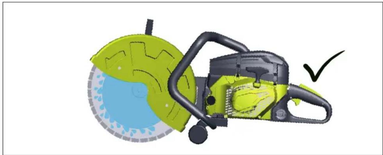 Güde GBTS 350 - Inbetriebnahme - 5