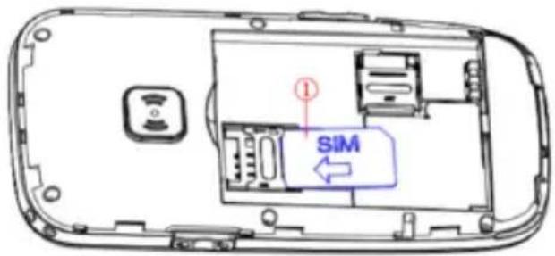 Overmax Vertis 1820 Easy - Instalarea cardului de memorie, cartela SIM si bateria - 4