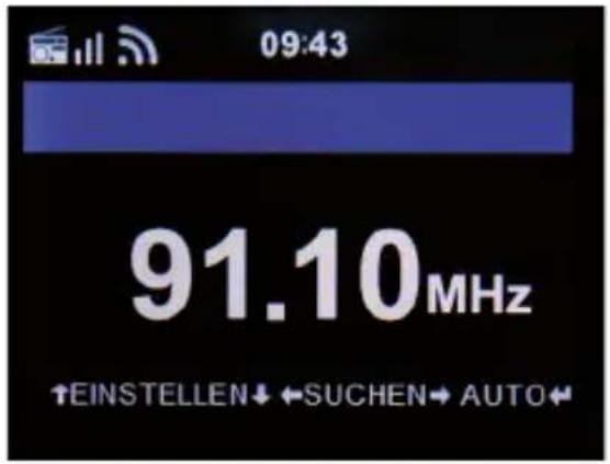 Telestar DABMAN i450 CD - Automatic FM search - 1