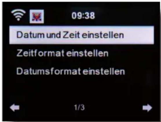 Telestar DABMAN i450 CD - Data e ora - 1