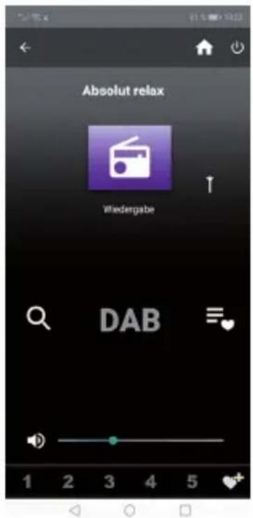 Telestar DABMAN i450 CD - Commande au MOYEN de l'application - 2