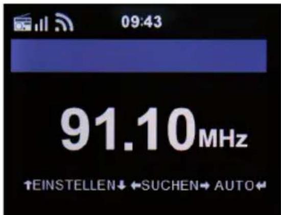 Telestar DABMAN i450 CD - Recherche OUC automatique - 1