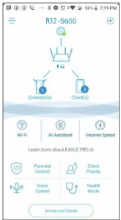 D-LINK Eagle Pro AI R32 - Optimiseur wi-fi IA : - 1