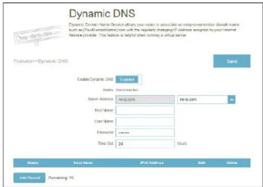 D-LINK Eagle Pro AI R32 - Routes statiques - IPV6 - 2