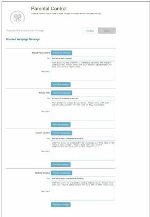 D-LINK Eagle Pro AI R32 - Message de page web bloquée - 1
