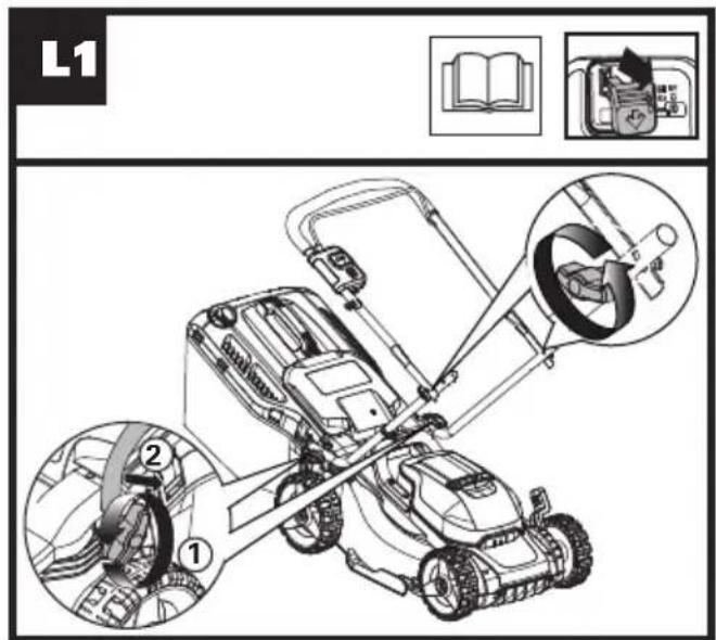 WORX WG958 - in I Cordless Lawn Mower EN - 1