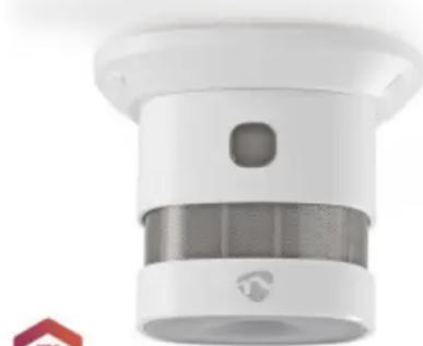 NEDIS ZBDS10WT - Zigbee 3.0 | alimenté par pile | cycle de vie du capteur: 10 ans | en 14604 | android™ / IOS | 85 db | blanc - 3