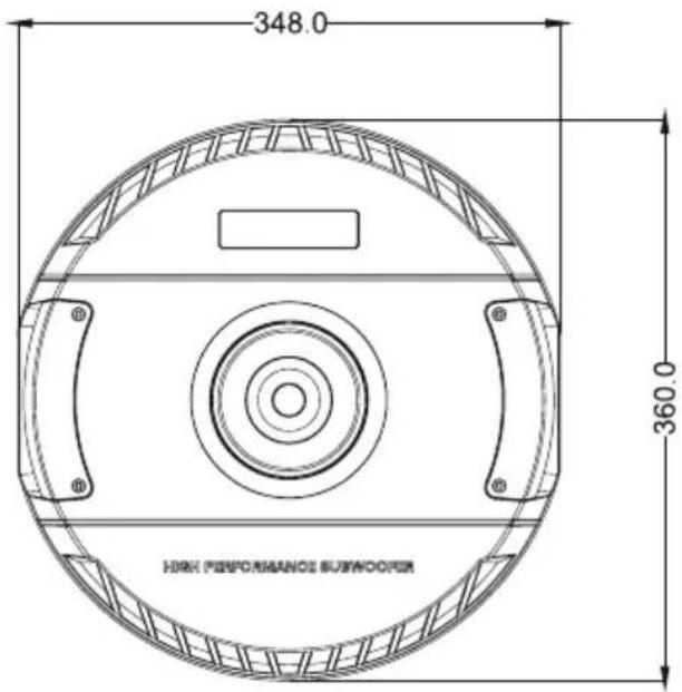 Musway MW1000A - ABMESSAGENGEN / DIMENSIONS / DIMENSIONS / DIMENSIONI / DIMENSIONES - 1