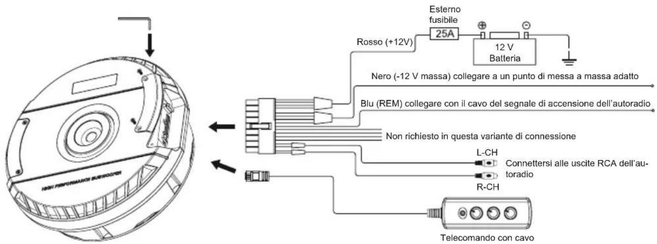 Musway MW1000A - ALIMENTAZIONE ELETTRICA E IMPIANTO D'ACCENSIONE - 1