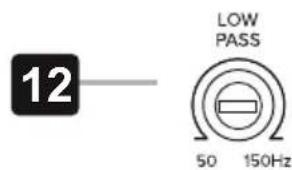 Musway SUB1 - VARIABLE LOW PASS FILTER - 1