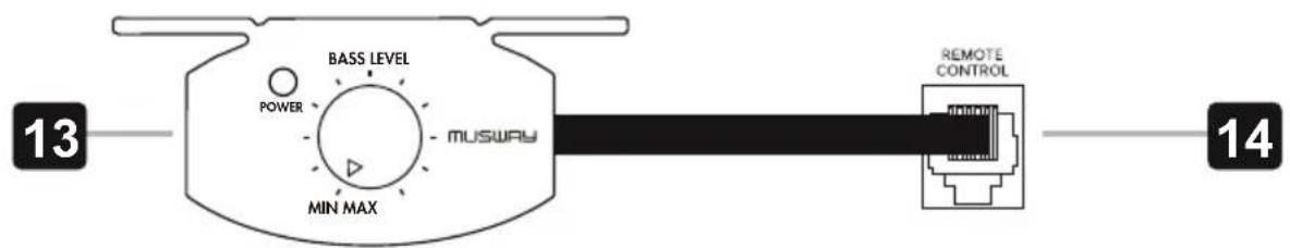 Musway SUB1 - VARIABLE LOW PASS FILTER - 2