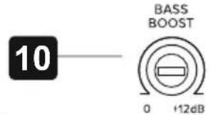 Musway SUB1 - BASS BOOST réglable - 1