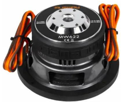 Musway MW622 - Dual Voice Coil Subwoofer 16,5 cm - 1