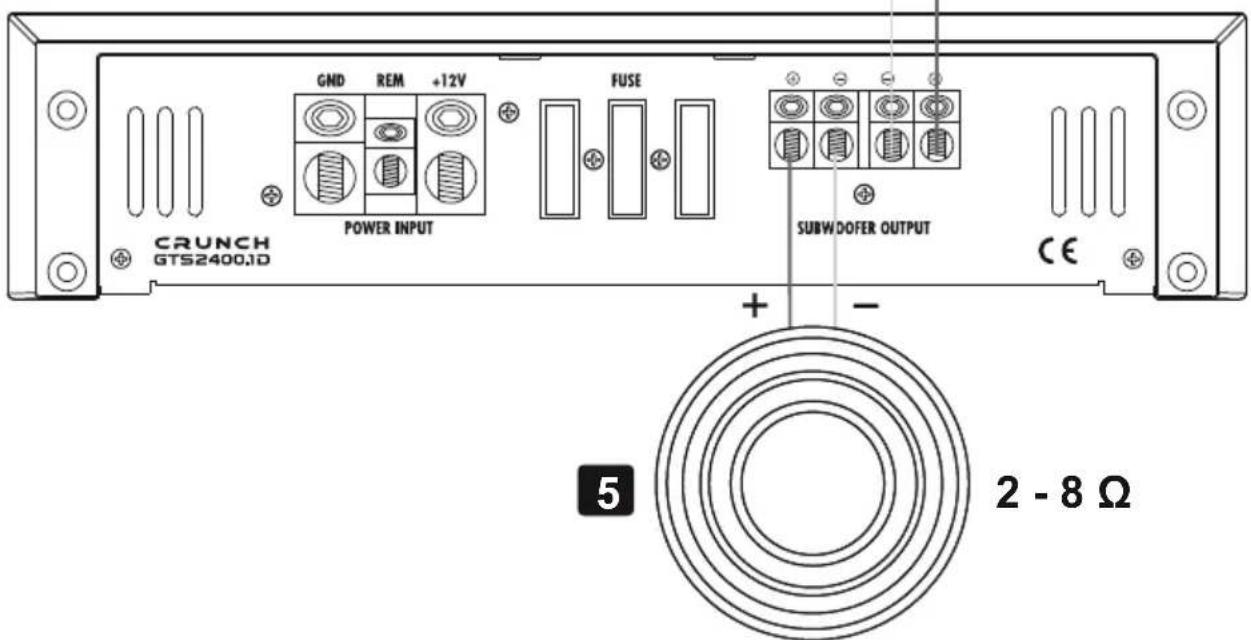 Crunch GTS2400.1D - Procedimiento 5: - 7