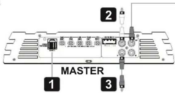 Crunch GPX4400.1D - CONTROLLO REMOTO DAL LIVELLO DEI BASSI - 2