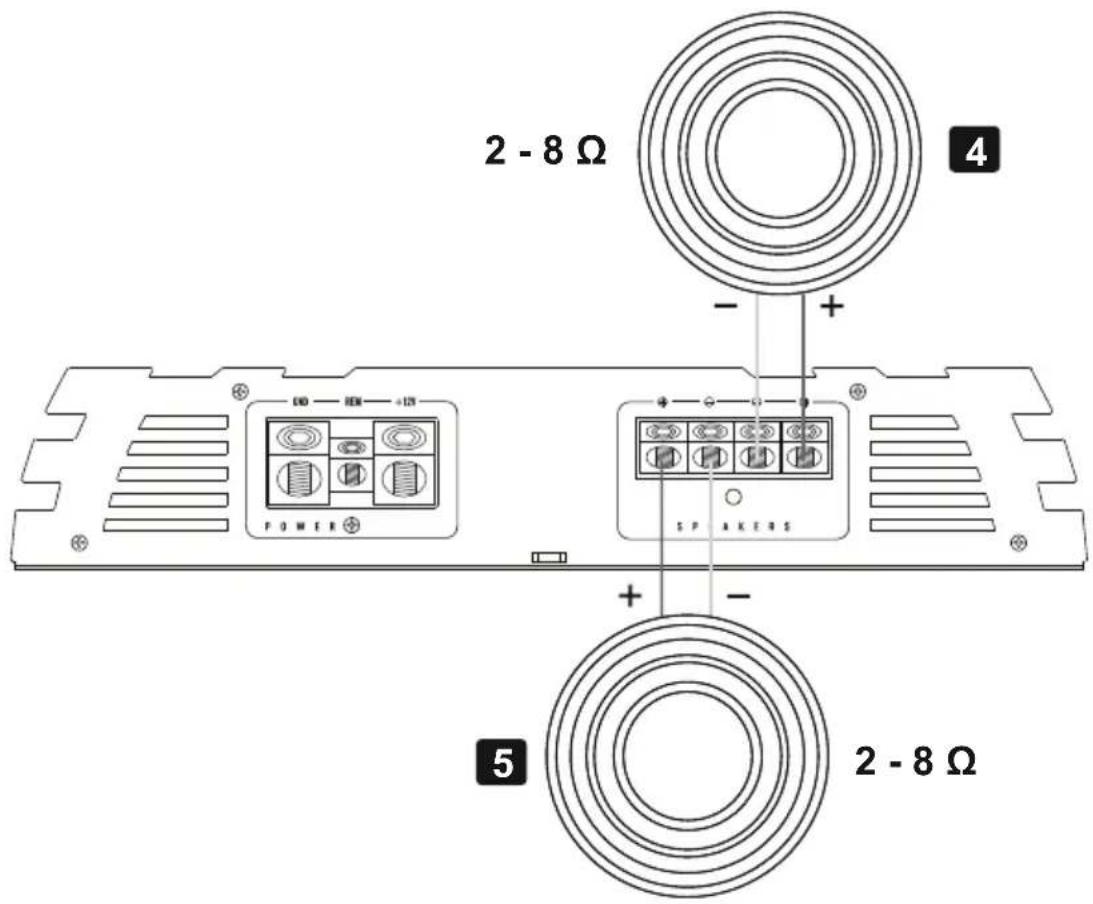 Crunch GPX3300.1D - CONTROLLO REMOTO DAL LIVELLO DEI BASSI - 1