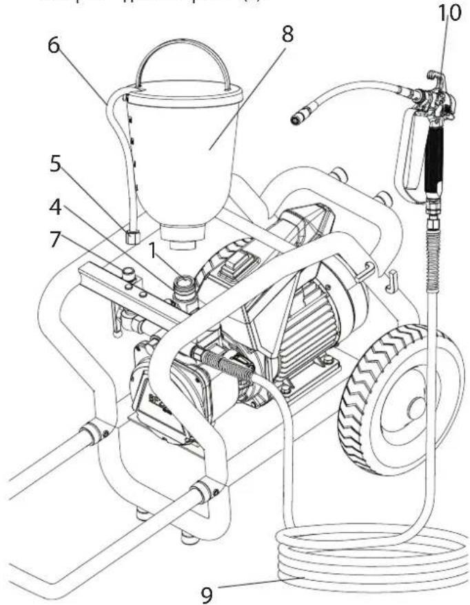 WAGNER Super Finish 23 CR - БАК-НАКОПИТЕЛЬ - 1