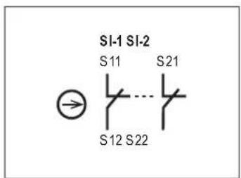 IFM AC015S - Raccordement de deux contacts de commutation - 1