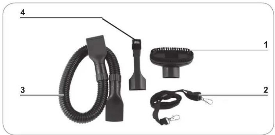 Cleanmaxx 01375 - Accessories Overview - 1