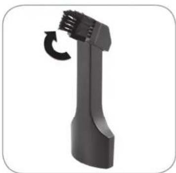 Cleanmaxx 01375 - Suceur pour fentes, à brosse intégrée - 2