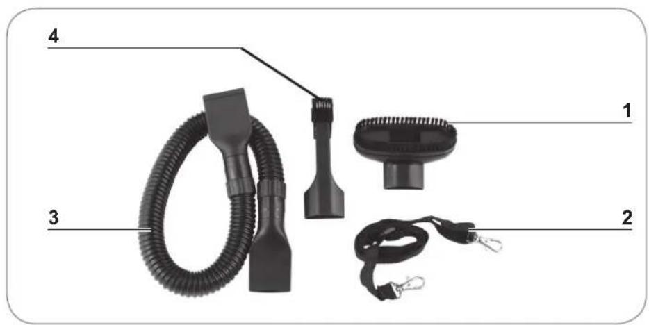 Cleanmaxx 01375 - Zubehörübersicht - 1