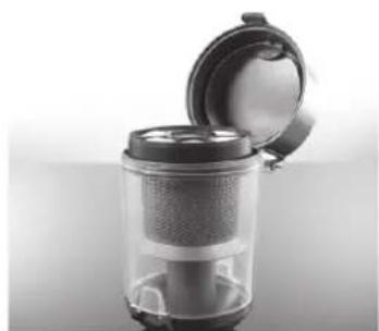 Cleanmaxx 07023 - Vider le réservoir à poussière et nettoyer les filtres à poussière - 3