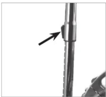 Cleanmaxx 07023 - Adjusting the length of the telescoping tube - 1