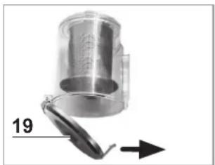 Cleanmaxx 09107 - Vider le compartiment à poussière - 1