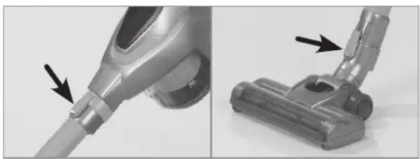 Cleanmaxx 09107 - Turbodüse und Verlängerungsrohr anbringen / abnehmen - 2