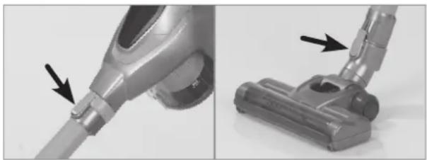 Cleanmaxx 09107 - Attaching / Removing the Turbo Nozzle and Extension Tube - 2