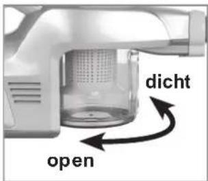 Cleanmaxx 09107 - Stofbak verwijderen/plaatsen - 1