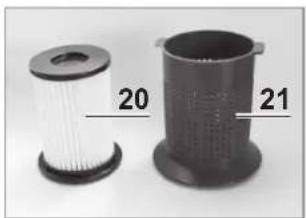 Cleanmaxx 09107 - Filter reinigen - 1