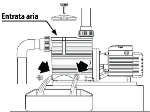 Pedrollo Magnifica - Svuotamento del corpo pompa - 2
