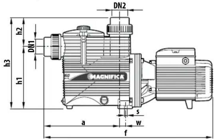 Pedrollo Magnifica - DATI TECHNICI - 1