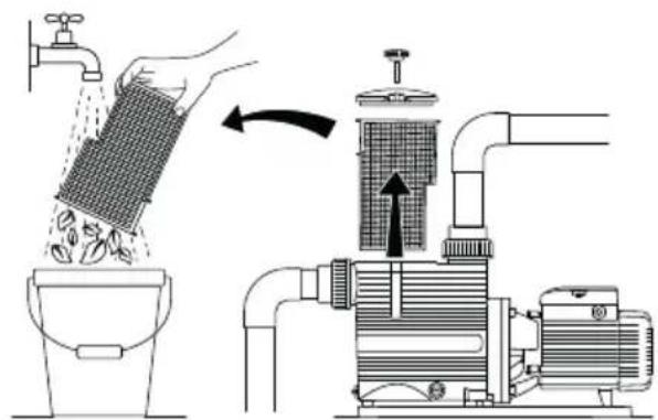 Pedrollo Magnifica - Emptying the pump casing - 1