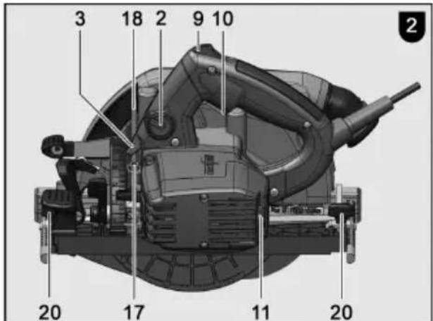 Mafell K 65 cc - VYSTRAHA - 2