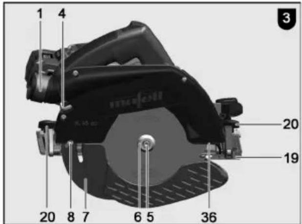 Mafell K 55 18M bl - AVERTISSEMENT - 2
