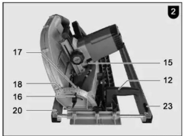 Mafell MKS 185 Ec - VYSTRAHA - 2
